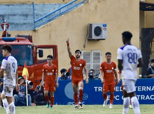 Trực tiếp Hà Nội FC 0-1 Thể Công Viettel: Hiệp 2 bắt đầu