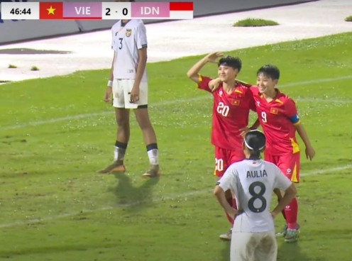 Trực tiếp U19 Việt Nam 4-0 Indonesia: Quá áp đảo