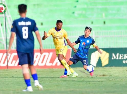 Trực tiếp Bình Định 0-4 Hà Nội: Chia tay V-League