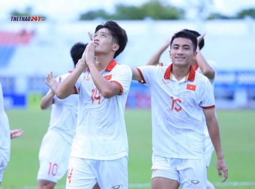 Quốc Việt thể hiện quyết tâm trước giải U23 Đông Nam Á