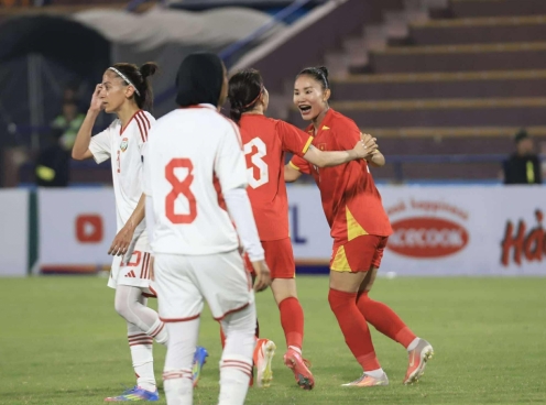 Trực tiếp nữ Việt Nam 2-0 UAE: Nhân đôi cách biệt