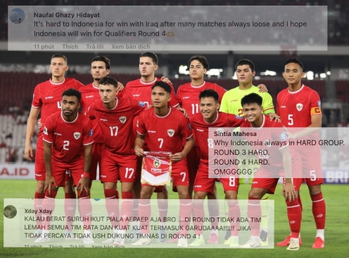 CĐV Đông Nam Á phản ứng khi Indonesia vào bảng khó ở VL World Cup