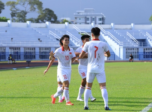 Trực tiếp U23 Việt Nam 1-0 U23 Lào: Khai thông bế tắc