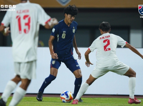 Trực tiếp U23 Thái Lan 0-0 U23 Myanmar: Bế tắc