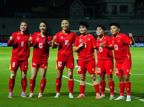 Trực tiếp nữ Việt Nam 4-0 nữ Campuchia: Thăng hoa