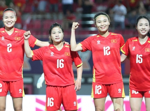 Trực tiếp nữ Việt Nam 4-0 nữ Campuchia: Thăng hoa