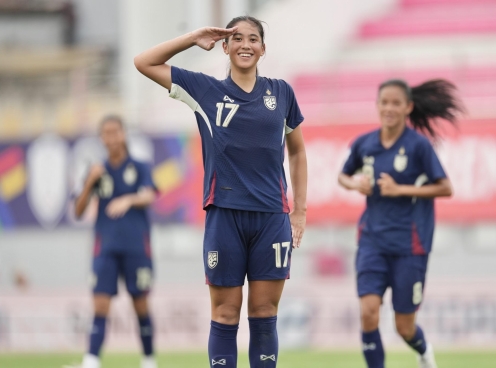 Trực tiếp nữ Thái Lan 2-0 nữ Indonesia: Quá áp đảo