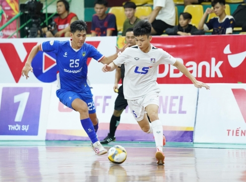 Xác định đội đầu tiên vào bán kết futsal Cúp Quốc gia