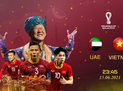 Xem trực tiếp bóng đá Vòng loại World Cup 2022 hôm nay 15/06