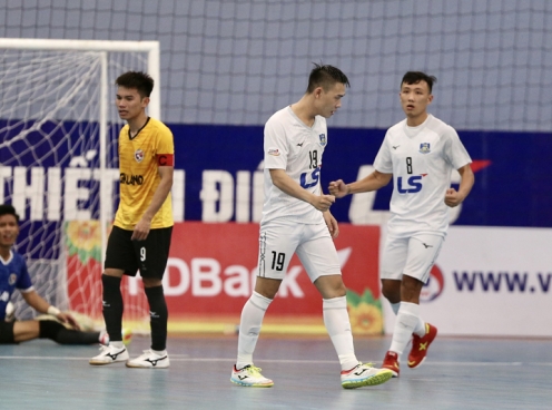 Futsal VĐQG 2021: Thái Sơn Nam gia cố ngôi đầu trước