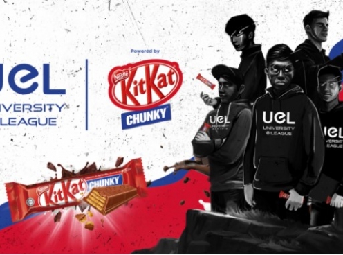 KITKAT CHUNKY hợp tác với giải đấu thể thao điện tử Malaysia University e-League