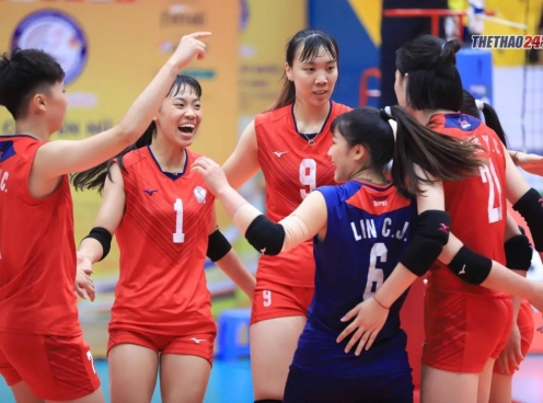 Trực tiếp bóng chuyền Đài Bắc Trung Hoa vs CLB Tứ Xuyên 14h30 ngày 3/7