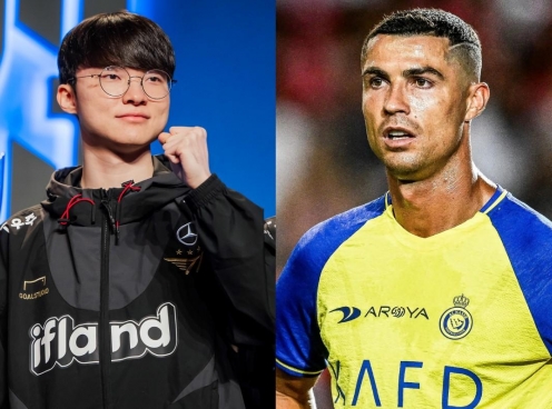 Vừa tái ký với T1, Faker liền được so sánh với Cristiano Ronaldo