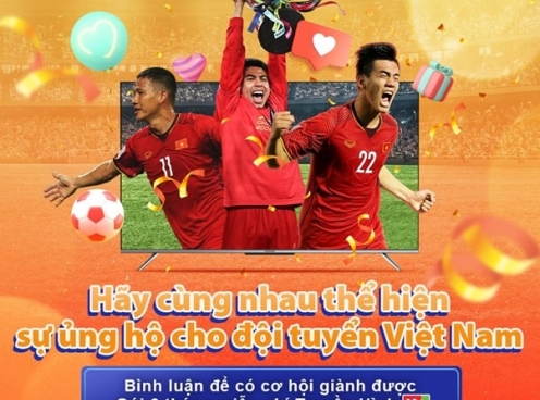 coocaa TV tài trợ giải AFF Suzuki Cup, NHM bóng đá Việt Nam có cơ hội nhận gói FPT Play K+ miễn phí cho mùa EURO 2020 trong ngày 06.06