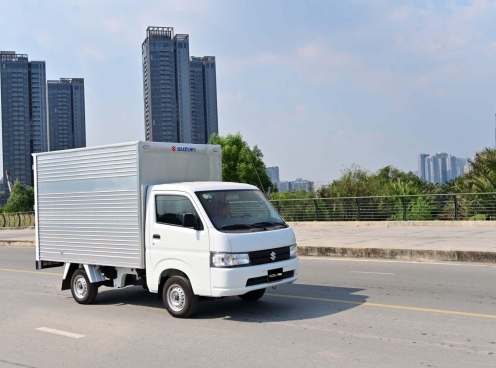 Nhu cầu vận chuyển tăng vọt mùa dịch, xe tải nhẹ Suzuki Carry Pro phát huy thế mạnh