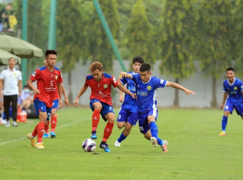 Giải bóng đá Hạng nhì Quốc gia - Cúp Alpha 2022: Hòa Bình FC chia điểm với Lâm Đồng sau màn rượt đuổi tỉ số hấp dẫn