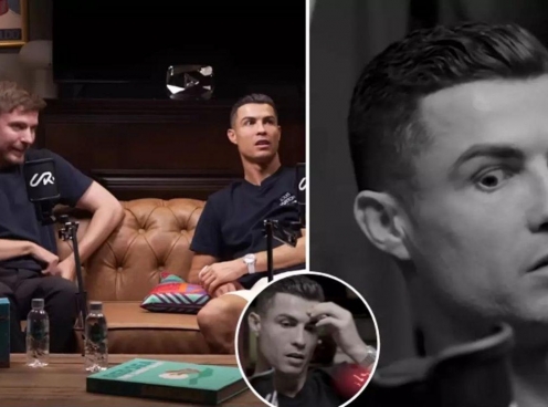 Ronaldo 'đứng hình' khi bị Mr Beast nói sắp qua đời, nói thật về việc phá kỷ lục