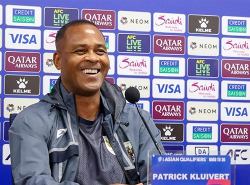 HLV Kluivert: 'Indonesia tự tin thắng Nhật Bản'