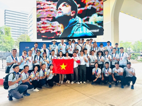 T&T Group thưởng gần 500 triệu đồng cho Đoàn Thể thao Công an Nhân dân