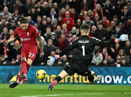 Highlight Liverpool vs Leeds: Meslier thi đấu xuất thần, Liverpool thua đau ở phút cuối