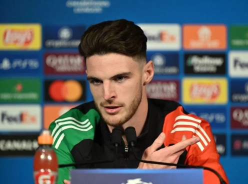 Declan Rice phát biểu tự tin trước đại chiến với PSG