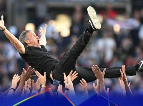 Luis Enrique sắp san bằng kỷ lục ăn ba của Pep Guardiola