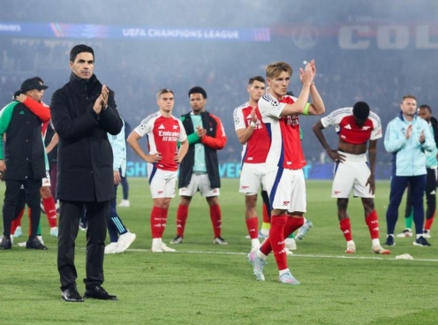 Arsenal nhận tin vui lớn dù bị PSG loại khỏi Champions League