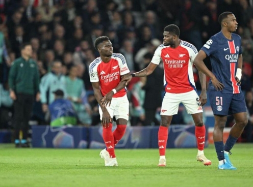 Arsenal gục ngã vì thiếu bản lĩnh và sự bình tĩnh trước PSG
