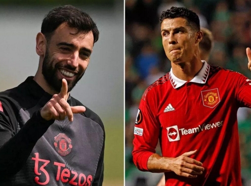 Bruno Fernandes san bằng kỷ lục của Ronaldo tại MU