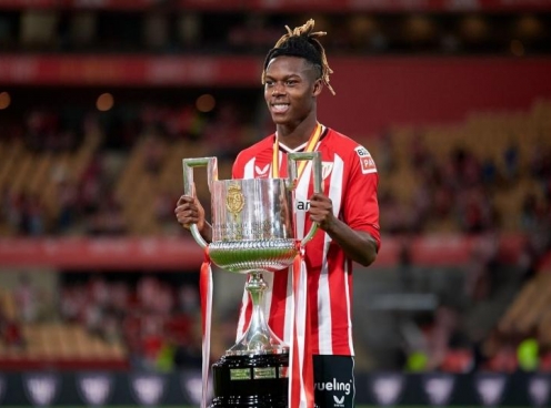 Liverpool cạnh tranh Real giành chữ ký Nico Williams