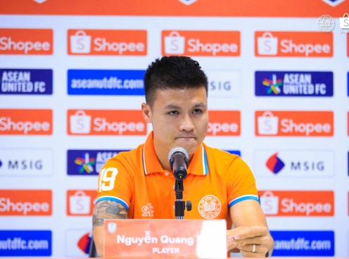 Quang Hải phàn nàn về công tác trọng tài sau trận thua Buriram