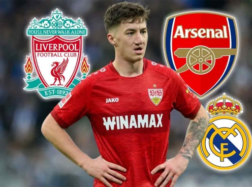 Liverpool, Real và Arsenal cạnh tranh mục tiêu 50 triệu Bảng