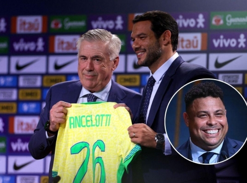 Ronaldo: 'Ancelotti là HLV lý tưởng để đưa Brazil vô địch World Cup 2026'