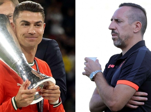 Cà khịa Ronaldo, Ribery nhận 'mưa gạch đá' từ fan Bồ Đào Nha