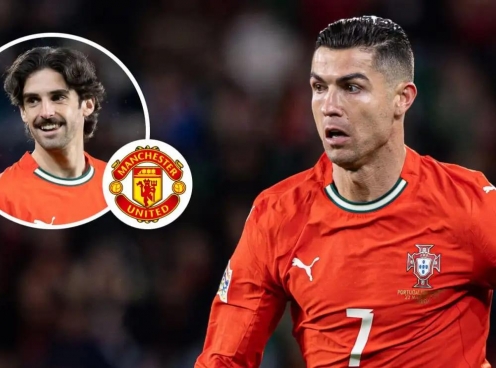 Được Ronaldo khuyên tới MU, sao Bồ Đào Nha lập tức ra quyết định