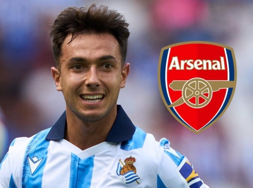 Arsenal hoàn thành mọi thủ tục chiêu mộ Zubimendi
