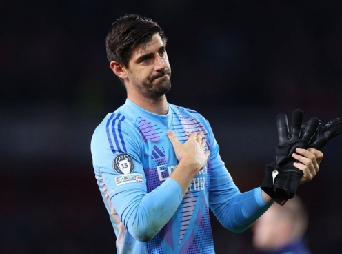 Courtois: 'Tôi muốn kết thúc sự nghiệp ở Real Madrid'