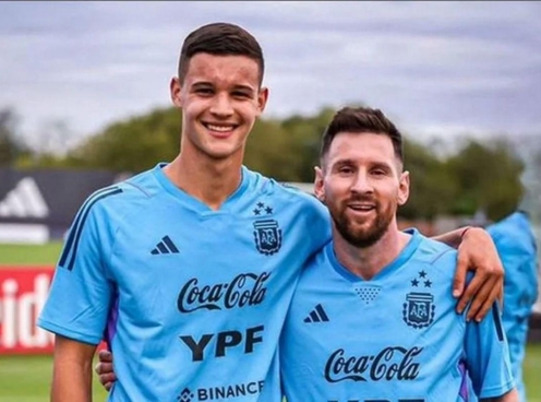Sao Inter lấy Messi làm động lực chữa chấn thương đầu gối