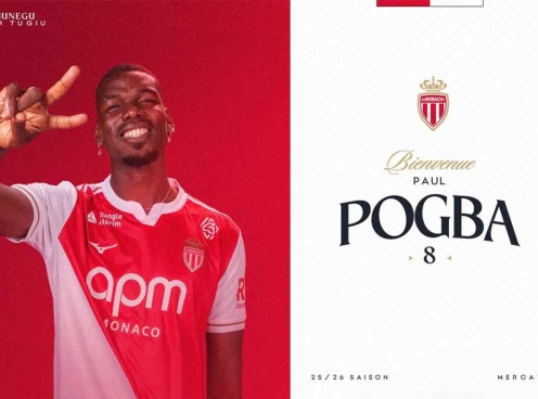 AS Monaco chính thức công bố bom tấn Paul Pogba!