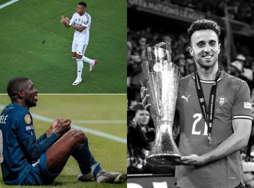 Hành động ý nghĩa của Mbappe và Dembele dành cho Diogo Jota