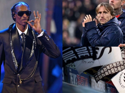 Tiếp bước Modric, rapper Snoop Dogg đầu tư tiền tấn vào bóng đá Anh