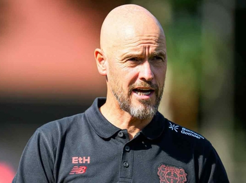 Ten Hag thua thảm họa trong ngày ra mắt Bayer Leverkusen