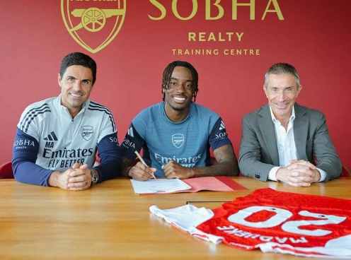 Arsenal công bố tân binh Noni Madueke
