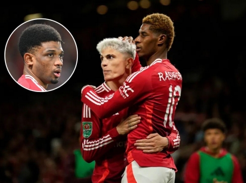 Amad Diallo: 'Rashford và Garnacho rời MU không phải việc của tôi'