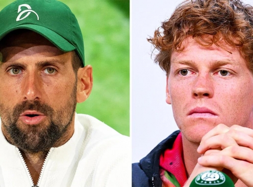 Người hâm mộ thất vọng trước tin về Djokovic và Sinner