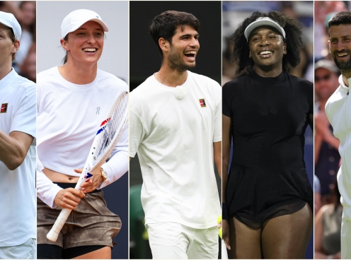 Djokovic, Sinner, Alcaraz và loạt tên tuổi đổ bộ nội dung đôi nam nữ US Open