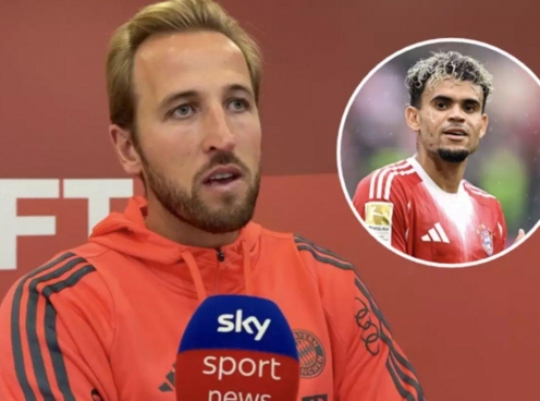 Harry Kane chỉ thẳng 'rào cản' của Luis Diaz ở Bayern