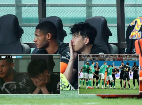 Son Heung-min bật khóc trong trận chia tay Tottenham
