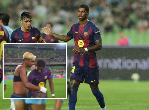 Nhờ 'xin vía' Yamal, Rashford lập tức ghi bàn ra mắt Barca