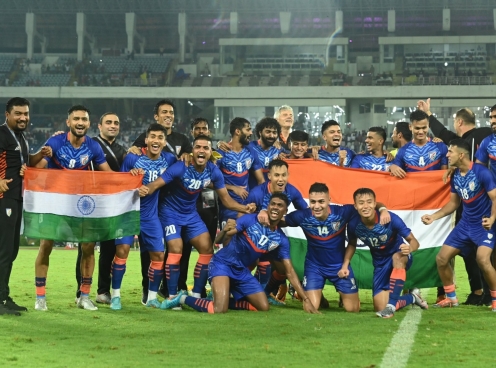 ĐT Ấn Độ bị tố sử dụng 'phép thuật đen' để vượt qua Vòng loại Asian Cup 2023